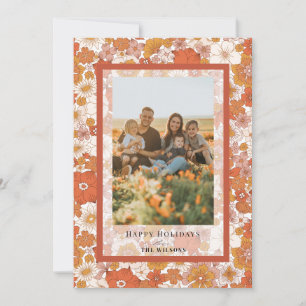 Tarjeta fotográfica de festividad para Navidades f