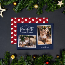 Tarjeta fotográfica de festividad perfecta para ga