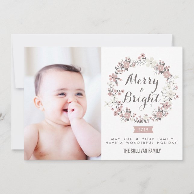 Tarjeta fotográfica de festividades de Rubor y Nav (Anverso)