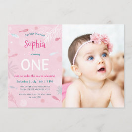 Tarjeta fotográfica de Fiesta de cumpleaños para n