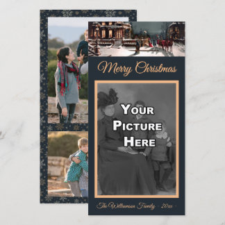 Tarjeta fotográfica de Fiesta de Navidades de Vict