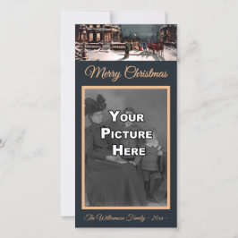 Tarjeta fotográfica de Fiesta de Navidades de Vict