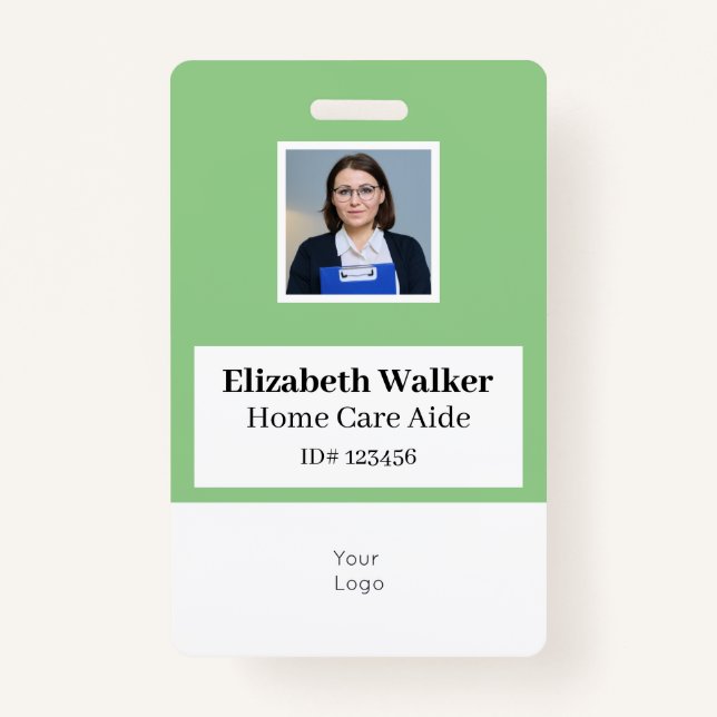 Tarjeta fotográfica de identificación personalizad (Anverso)