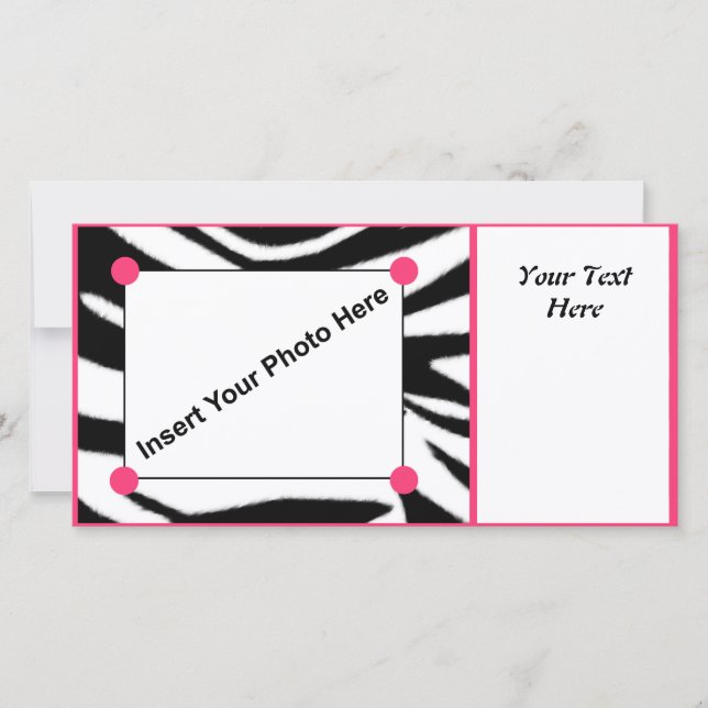 Tarjeta fotográfica de impresión Zebra (Anverso)