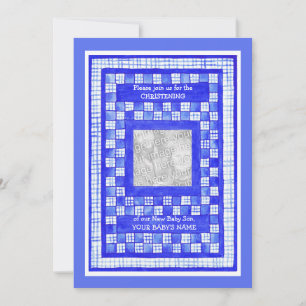 Tarjeta fotográfica de invitación a la cristiandad