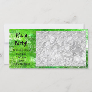Tarjeta fotográfica de invitación a la fiesta de l
