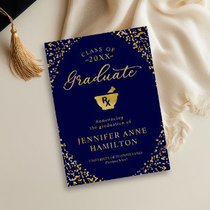Tarjeta fotográfica de Invitación de graduación de