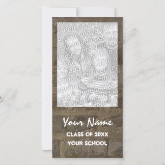 Tarjeta fotográfica de Invitación de graduación de