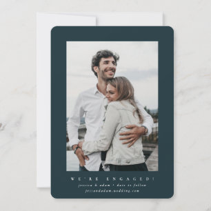 Tarjeta fotográfica de Invitación mínima de compro