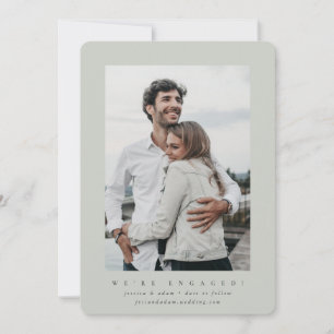 Tarjeta fotográfica de Invitación mínima de compro