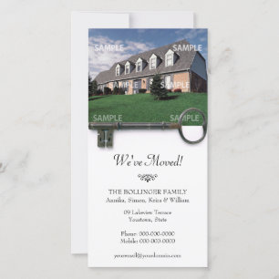 Tarjeta fotográfica de la Invitación móvil de la l