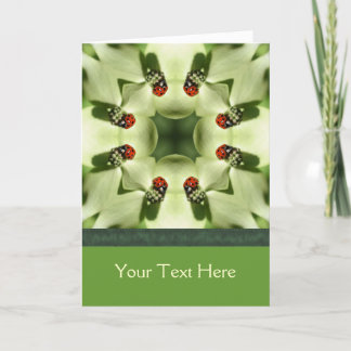 Tarjeta fotográfica de la naturaleza de Kaleidosco