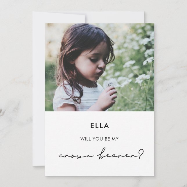 Tarjeta fotográfica de la propuesta de la Corona m (Anverso)