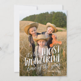 Tarjeta fotográfica de los saludos de vacaciones m