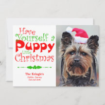 Tarjeta fotográfica de Mascota de vacaciones de Na