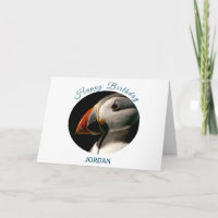 Tarjeta fotográfica de natalidad para aves del atl