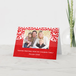 Tarjeta fotográfica de Navidad
