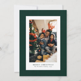 Tarjeta fotográfica de Navidad de Houndstap
