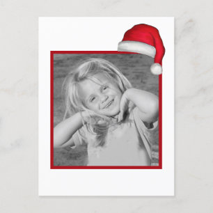 Tarjeta fotográfica de navidad de Merry Santa 1 re