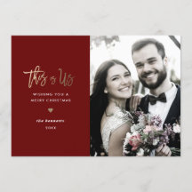 Tarjeta Fotográfica De Navidad *Este Somos Nosotro