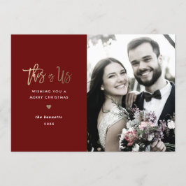 Tarjeta Fotográfica De Navidad *Este Somos Nosotro