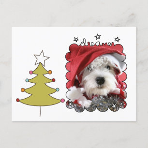 Tarjeta fotográfica de Navidad para mascotas