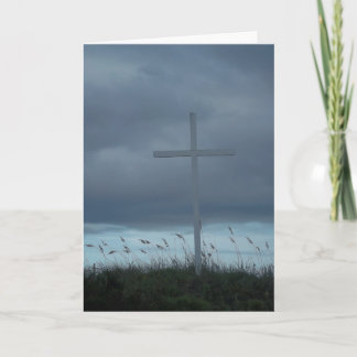 Tarjeta fotográfica de nota en blanco de Pascua
