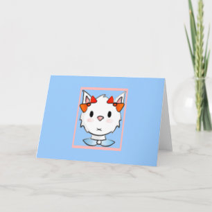 Tarjeta fotográfica de Pascua de Bunita Bunny