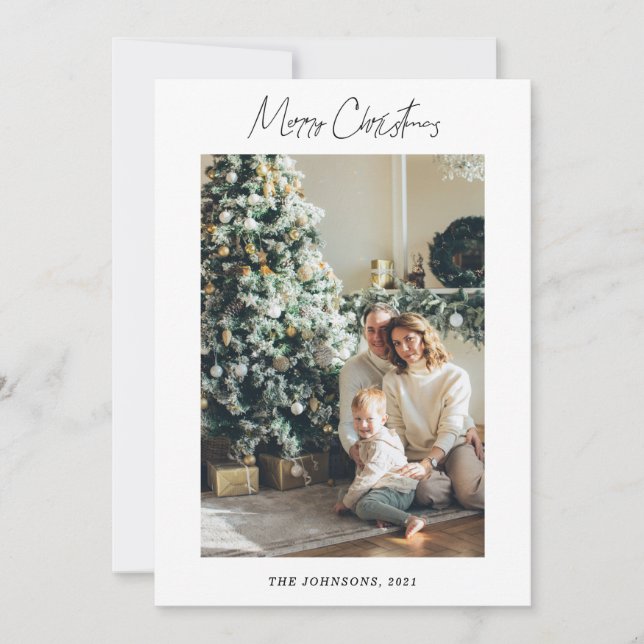 Tarjeta fotográfica de patrón de Personalizado nav (Anverso)