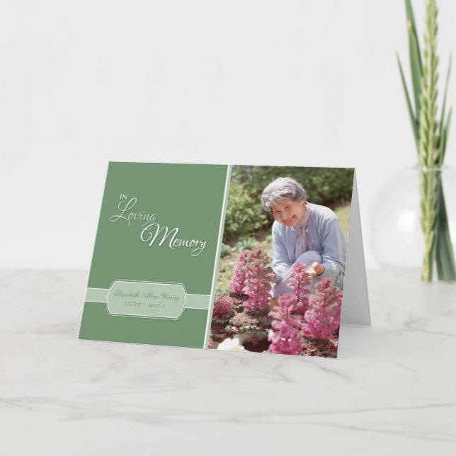 Tarjeta fotográfica de Personalizado de memoria am (Anverso)