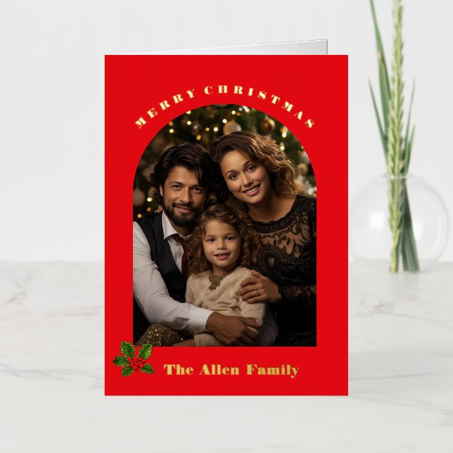 Tarjeta fotográfica de Relieve metalizado de vacac (Anverso)