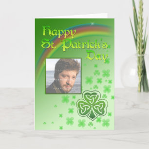 Tarjeta fotográfica de San Patricio
