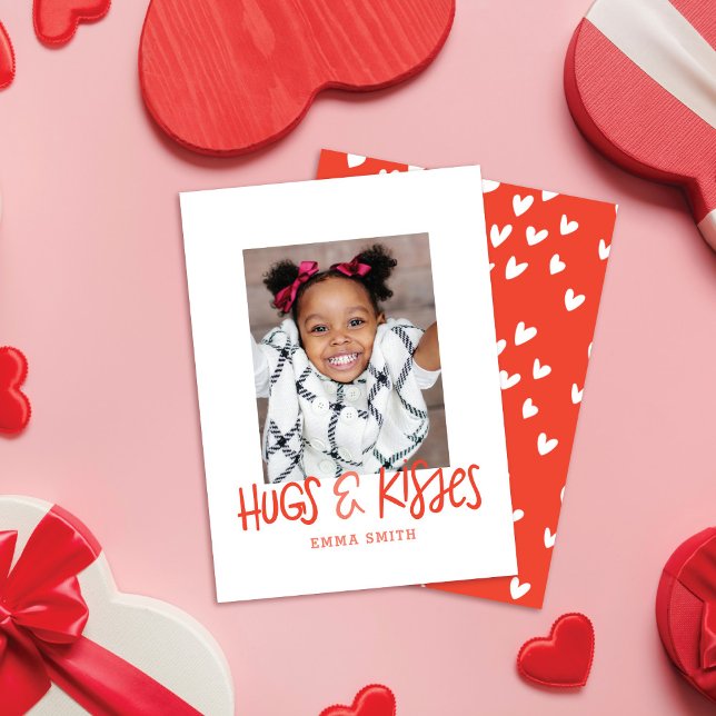 Tarjeta fotográfica de San Valentín para abrazos y (Subido por el creador)