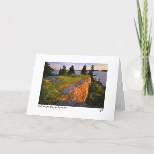 Tarjeta fotográfica de Scott's Island Ledge