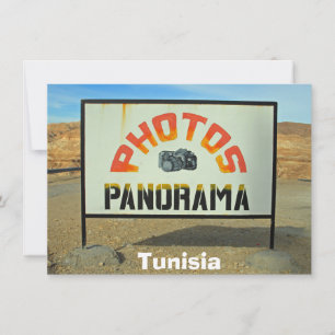 Tarjeta fotográfica de Túnez
