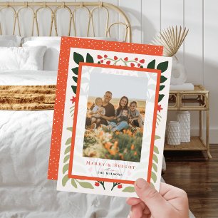 Tarjeta fotográfica de vacaciones de la quintil bo