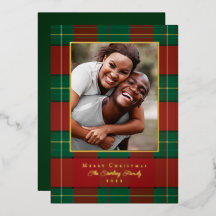 Tarjeta fotográfica de vacaciones de Relieve metal