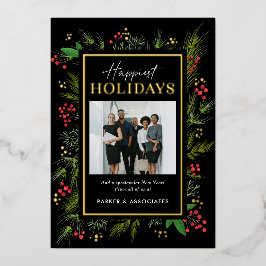 Tarjeta fotográfica de vacaciones de vacaciones de