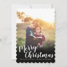 Tarjeta fotográfica de vacaciones | Feliz Navidad 