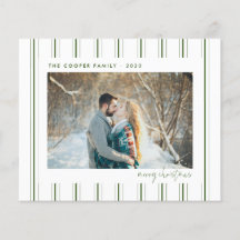 Tarjeta fotográfica de vacaciones | Navidades mode