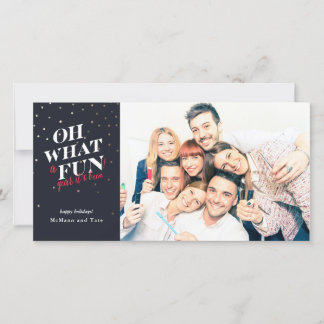 Tarjeta fotográfica de vacaciones *Oh Qué Diversió