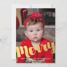 Tarjeta fotográfica de vacaciones para Navidades c