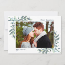 Tarjeta fotográfica de Winers Berries para Navidad