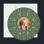 Tarjeta fotográfica Deco Snowflake Christmas<br><div class="desc">Fotografía cortesía de Rosie Gearheart: http://www.istockphoto.com/user_view.php?id=782914</div>