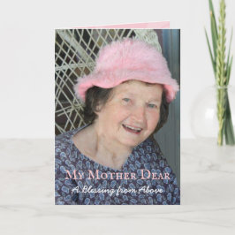 Tarjeta fotográfica del Día de la Madre