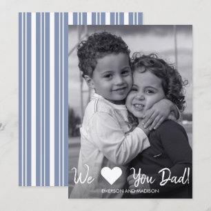 Tarjeta fotográfica del Día de los Padres
