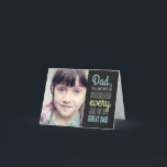Tarjeta fotográfica del Día del Niño Grande Papá<br><div class="desc">Hacerlo sentir amado con esta elegante tarjeta del Día del Padre de Berry Berry Sweet.</div>