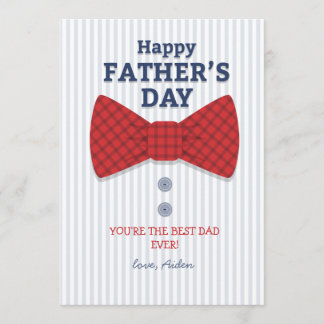 Tarjeta fotográfica del Día del Padre
