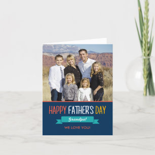 Tarjeta fotográfica del Día del Padre de la Cinta