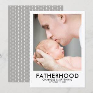 Tarjeta fotográfica del Día del Padre de la Famili